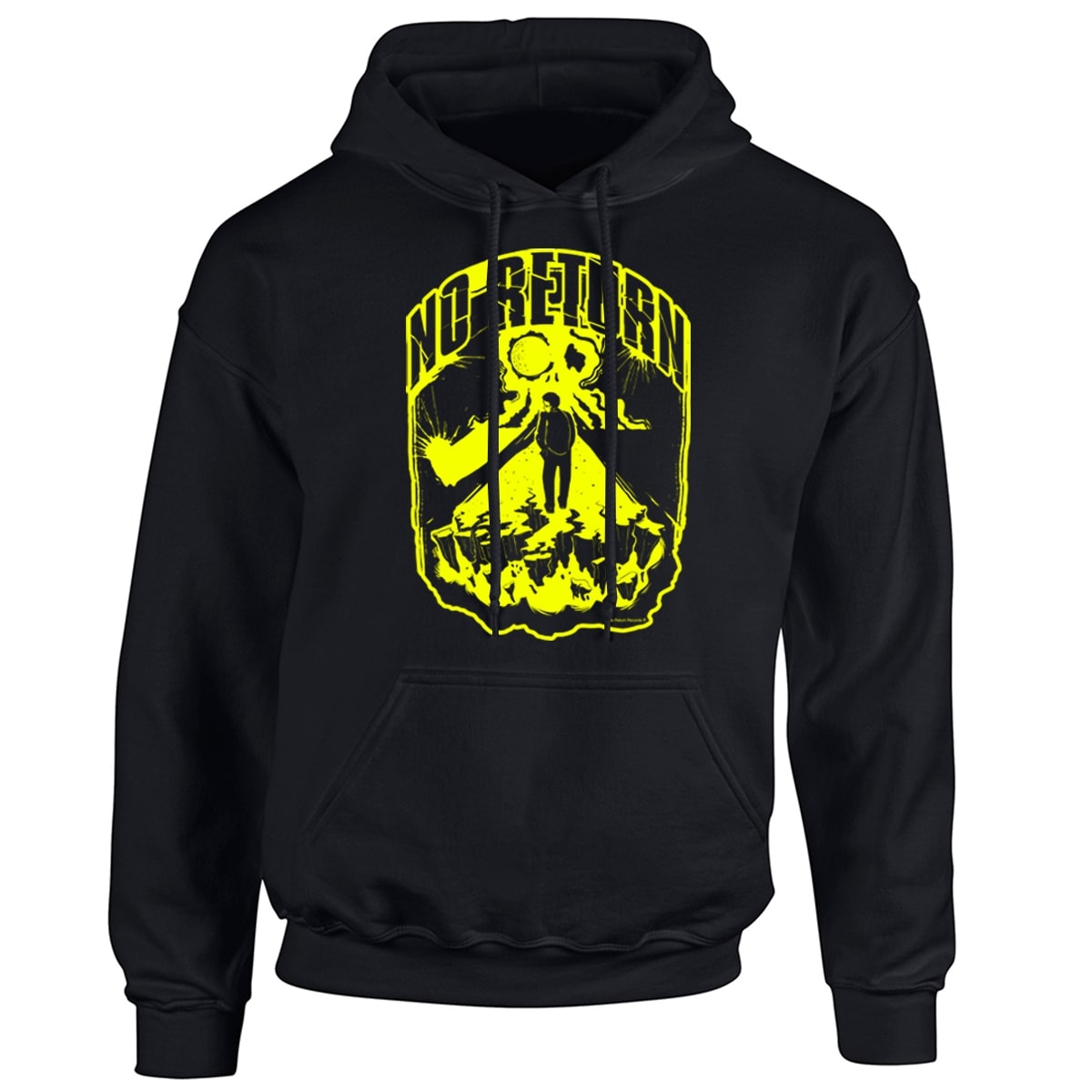 Bild von NO RETURN - HOODY (schwarz)